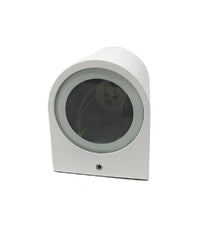 Applique Moderno A Parete Per Esterno Lampada Giardino Faretto Gu10 Ip65 Es53  Bianco       