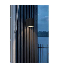 Applique Moderno A Parete Per Esterno Lampada Giardino Faretto Gu10 Ip65 Es53         