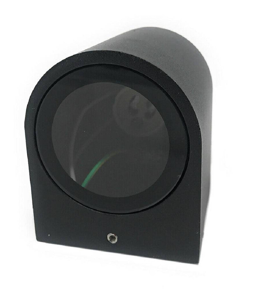 Applique Moderno A Parete Per Esterno Lampada Giardino Faretto Gu10 Ip65 Es53         