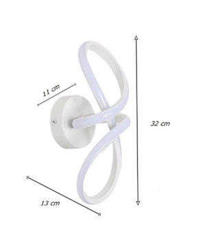 Applique Moderno Intrecciato A Led 13 W Da Parete 3 Colorazione Di Luce Aq30-3c         