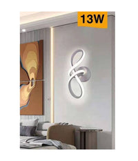 Applique Moderno Intrecciato A Led 13 W Da Parete 3 Colorazione Di Luce Aq30-3c         