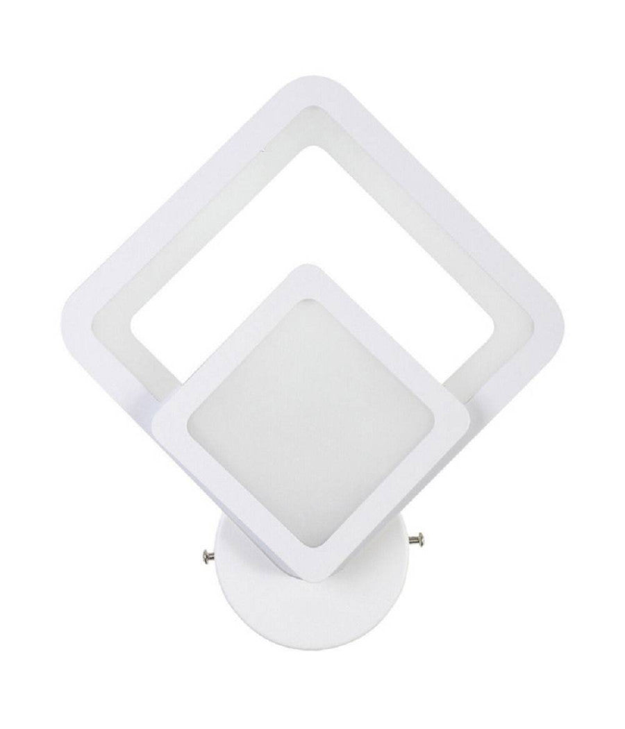 Applique Moderno Led Rombo 12w Lampada Da Parete Tre Colorazione Di Luce E82-b3c         