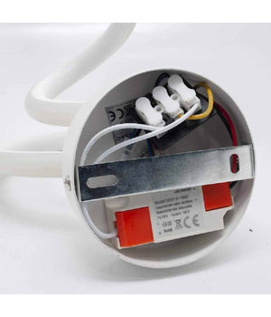 Applique Moderno Spirale Led 12 W Da Parete Abat Jour 3 Colorazione Luce E24-3c         