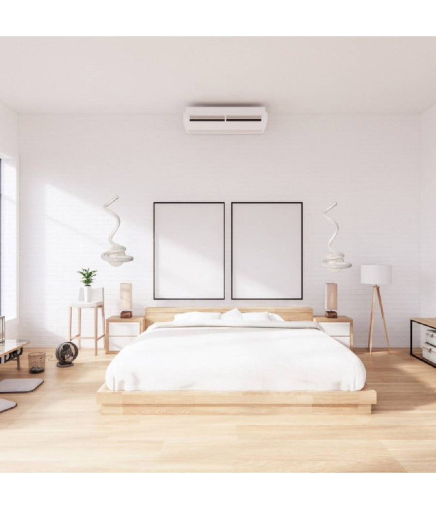 Applique Moderno Spirale Led 12 W Da Parete Abat Jour 3 Colorazione Luce E24-3c         