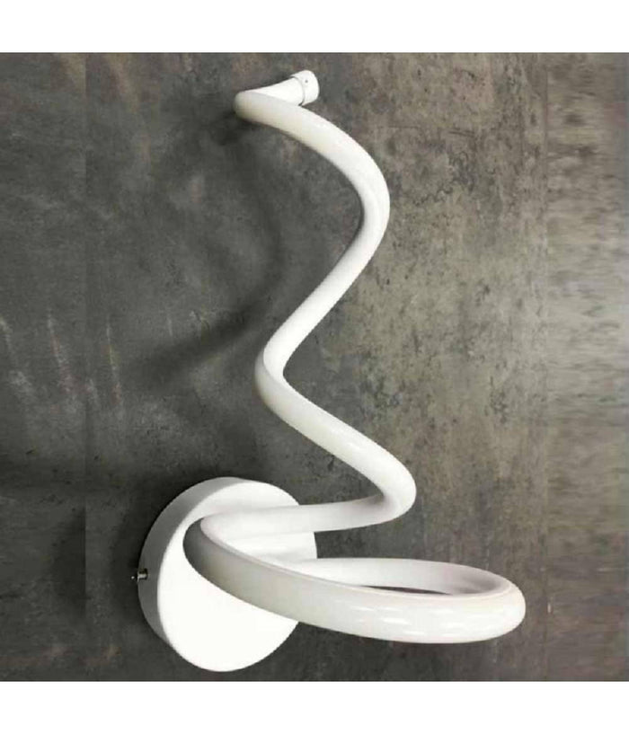 Applique Moderno Spirale Led 12 W Da Parete Abat Jour 3 Colorazione Luce E24-3c         