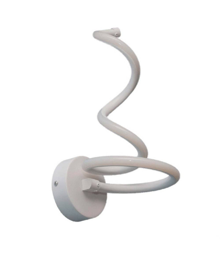 Applique Moderno Spirale Led 12 W Da Parete Abat Jour 3 Colorazione Luce E24-3c         