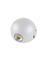 Applique Muro A Sfera 4 Fasci Di Luce Esterno Bianco Luce 3000k 6000k 4000k Es58  -bianco Freddo      -