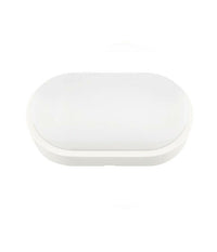 Applique Muro Led 18w Plafoniera Giardino Tartaruga Ip65 6500k 3000k 4000k Es51  -bianco Naturale      -