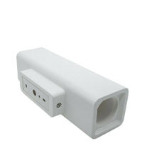 Applique Parete Doppia Emissione Up Down In Gesso Verniciabile Cubo Gu10 Gs-e51         