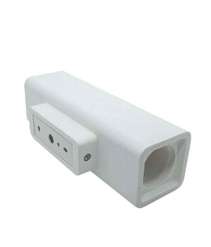 Applique Parete Doppia Emissione Up Down In Gesso Verniciabile Cubo Gu10 Gs-e51         