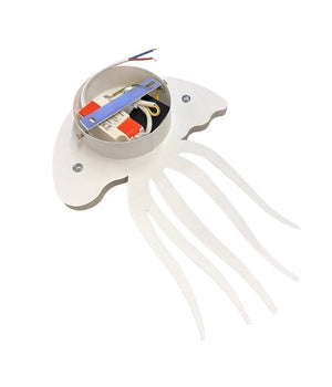 Applique Parete Led Medusa 3 Tonalità  Luce Moderno 8w Bianca Dimmerabile Aq27-b3c         