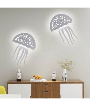 Applique Parete Led Medusa 3 Tonalità  Luce Moderno 8w Bianca Dimmerabile Aq27-b3c         