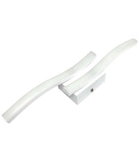 Applique Parete Onda 10w Plafoniera Moderno Bianco Luce Fredda Naturale Calda E26         