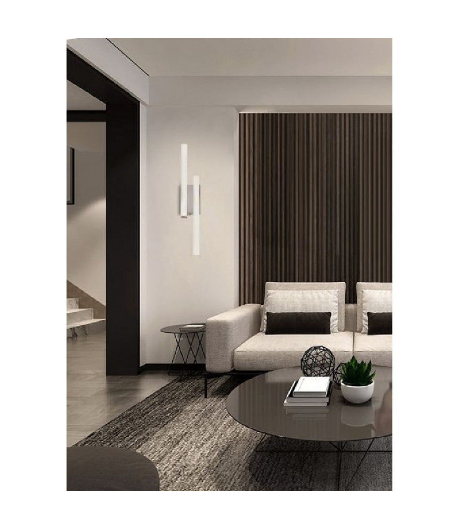 Applique Parete Onda 10w Plafoniera Moderno Bianco Luce Fredda Naturale Calda E26         