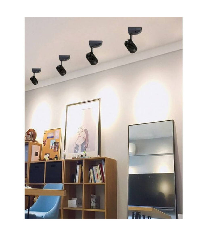 Applique Soffitto Led Cob 11 W Faretto Proiettore Luce 3000k 6500k 4000k F11w-h         