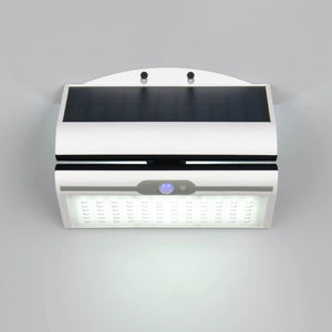 LÚZETE - APPLIQUE SOLARE ESTERNO 5W 4000K SENSOR BASCULANTE IP44 MACADAMIA