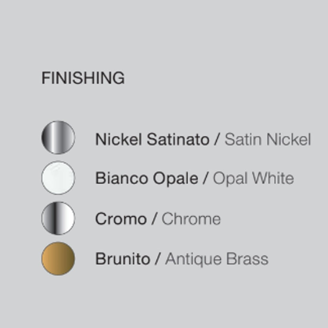 Applique specchio quadro gea luce magis c gap461 c led metallo lampada parete moderna