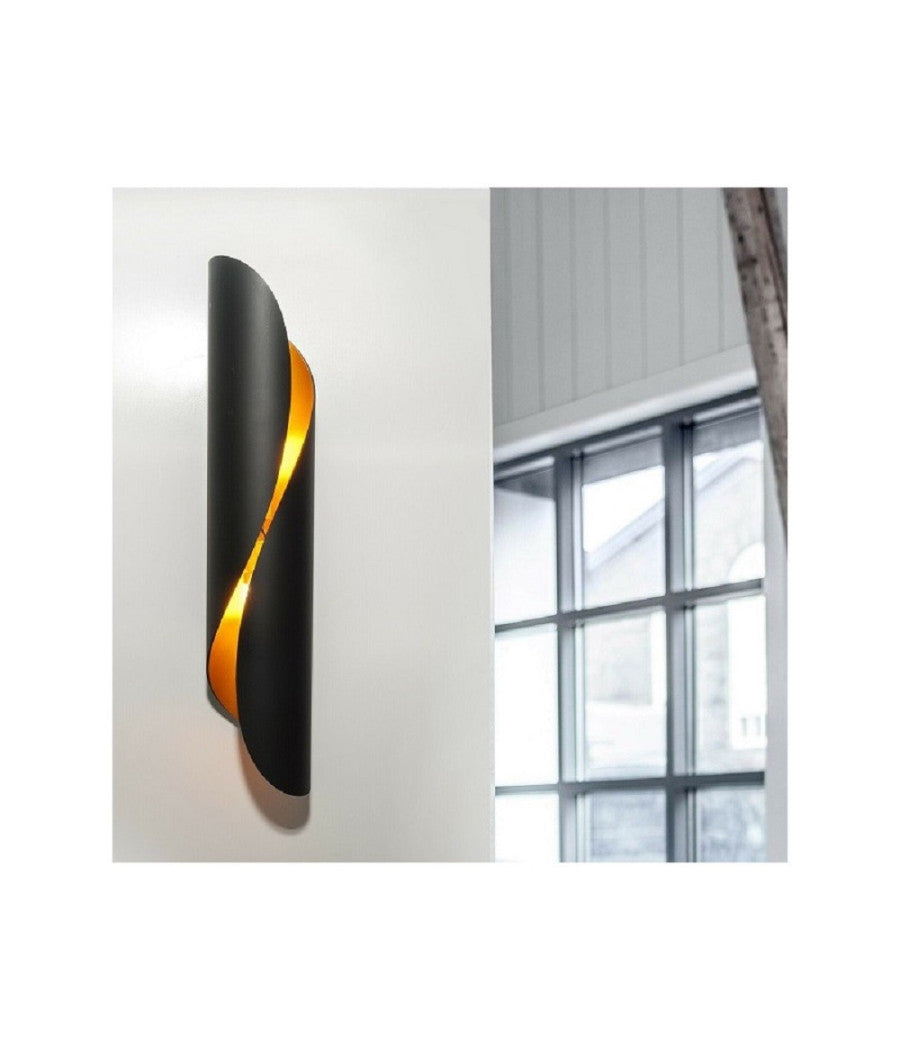 Applique Ultra Moderno Spirale Doppia Emissione Da Parete Lampada Attacco G9 E31         