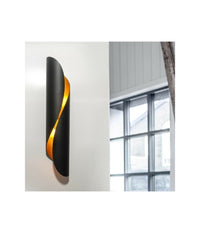 Applique Ultra Moderno Spirale Doppia Emissione Da Parete Lampada Attacco G9 E31         