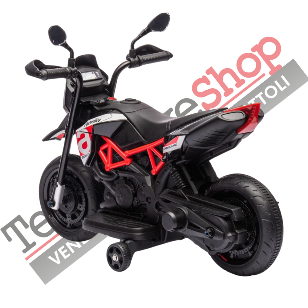 Moto Elettrica per Bambini Aprilia Racing Dorsoduro 900 Small 6V