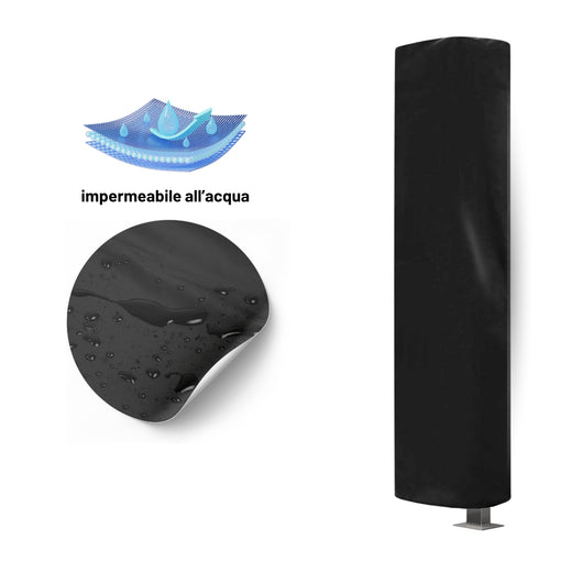 Custodia protettiva doccia esterna impermeabile antivento rivestimento anti uv *** modello larice, confezione 1