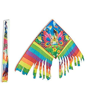 Aquilone Arcobaleno Gioco Esterno Spiaggia Facile Da Pilotare Vari Colori 110x90         