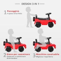 Macchina Giocattolo, Macchina Cavalcabile per Bambini 12-36 Mesi, Mercedes-Benz G350, Rossa