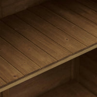 Arborea - Armadietto da Giardino 87x96,5x46,5 cm 2 Ante in Legno di Abete per Attrezzi