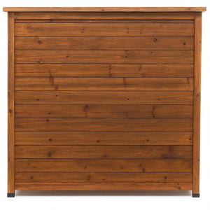 Arborea - Armadietto da Giardino 87x96,5x46,5 cm 2 Ante in Legno di Abete per Attrezzi