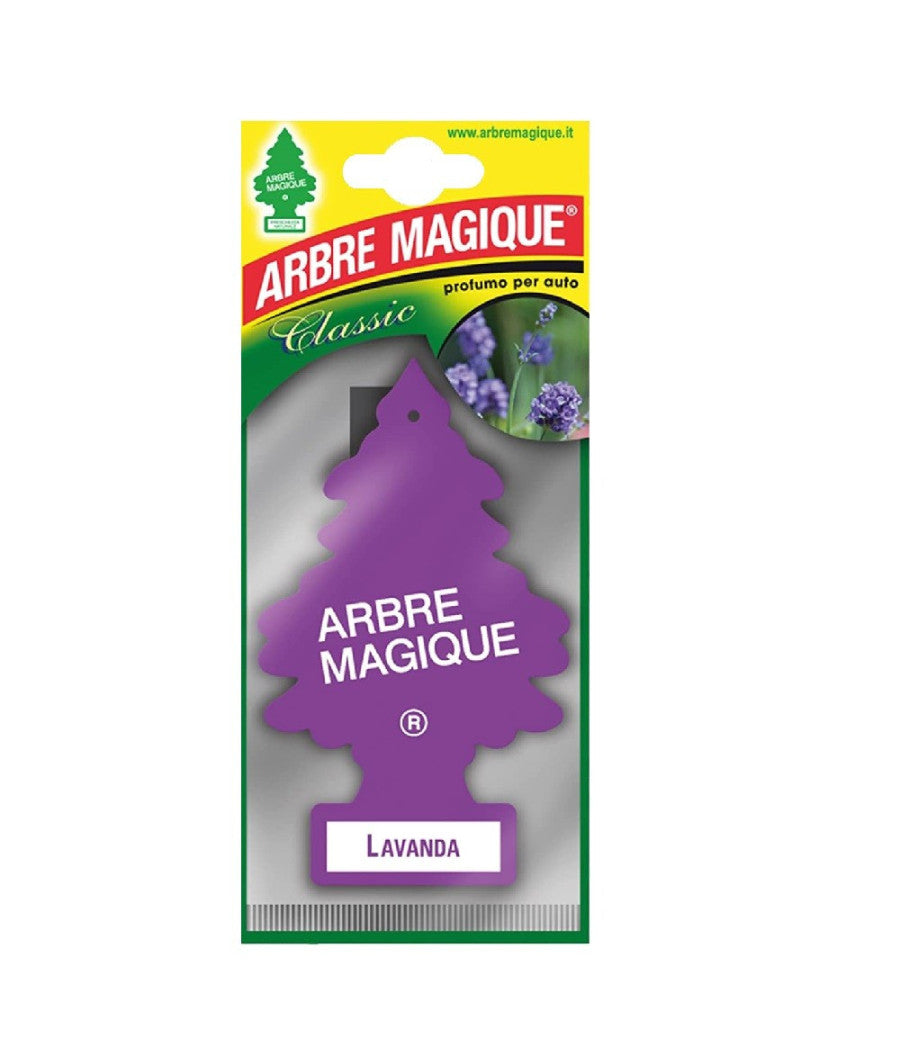 Arbre Magique Mono Deodorante Profumatore Auto Profumazione Fragranza Lavanda         