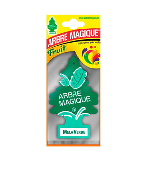 Arbre Magique Mono Deodorante Profumatore Auto Profumazione Fragranza Mela Verde         