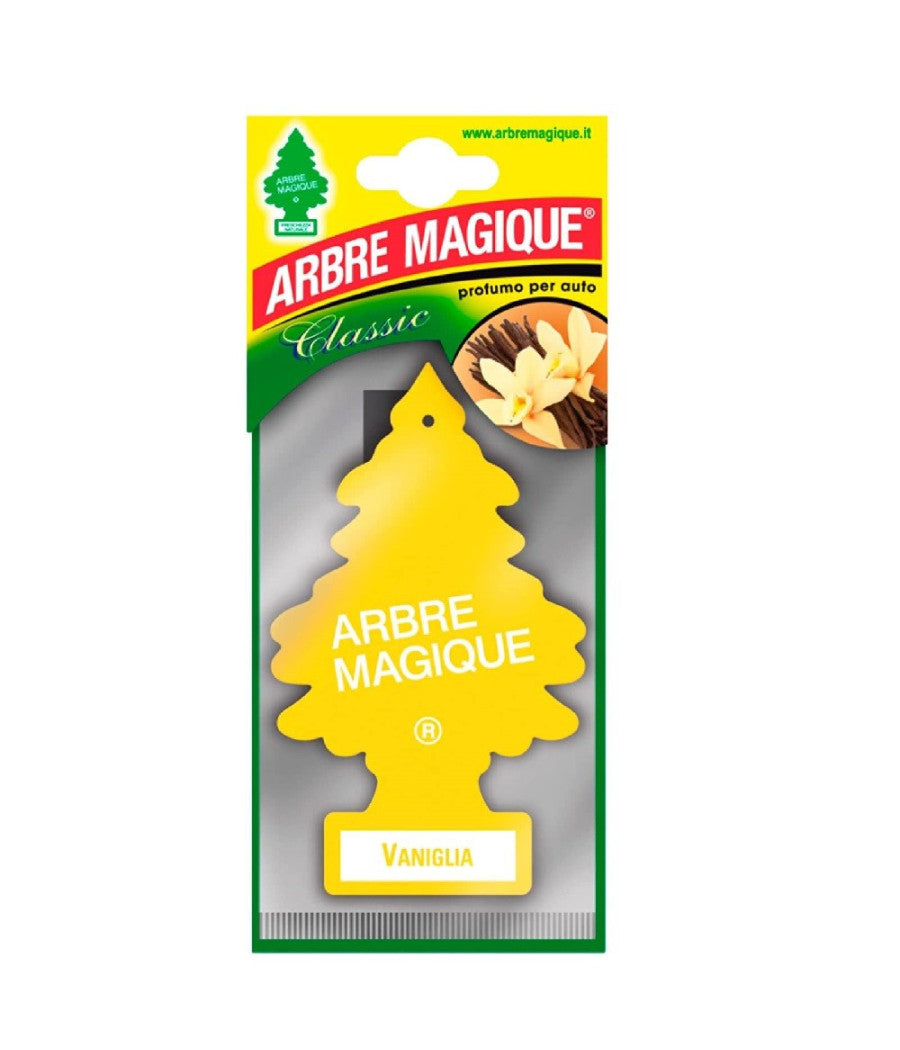 Arbre Magique Mono Deodorante Profumatore Auto Profumazione Fragranza Vaniglia         
