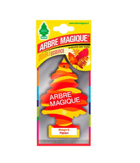 Arbre Magique Mono Profumatore Per Auto Profumazione Fragranza Mango & Papaya         
