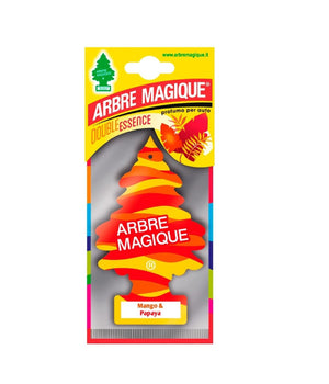 Arbre Magique Mono Profumatore Per Auto Profumazione Fragranza Mango & Papaya         