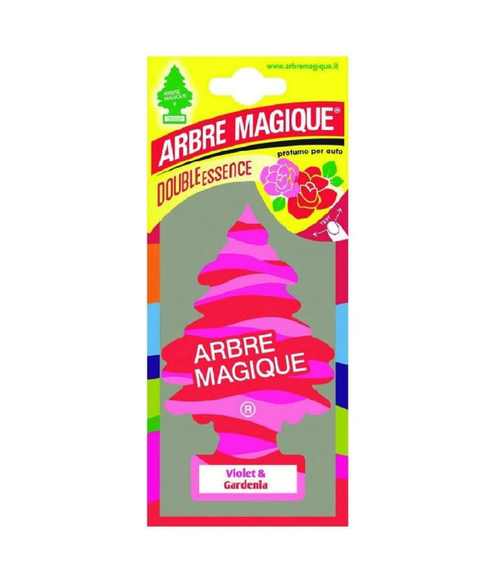 Arbre Magique Mono Profumatore Per Auto Profumazione Fragranza Violet & Gardenia         