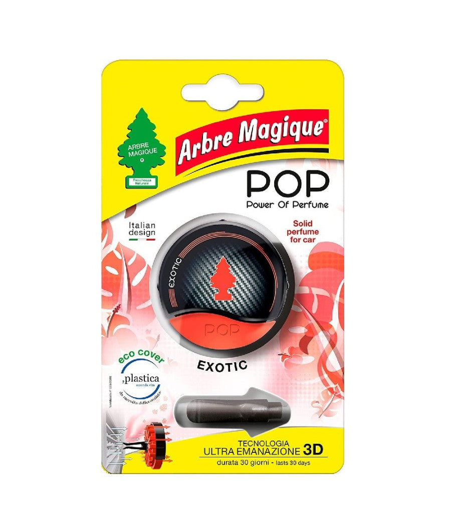 Arbre Magique Pop Profumatore Deodorante Per Auto Profumazione Exotic Esotica         