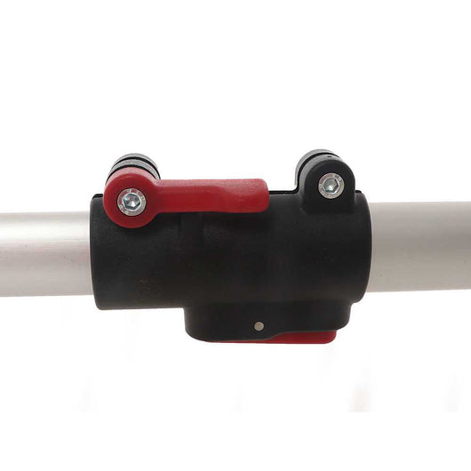 ASTA ALLUMINIO TELESCOPICA OVALE ALLUNGABILE 2,17-4m ANTISCIVOLO ART.24 ARCHMAN