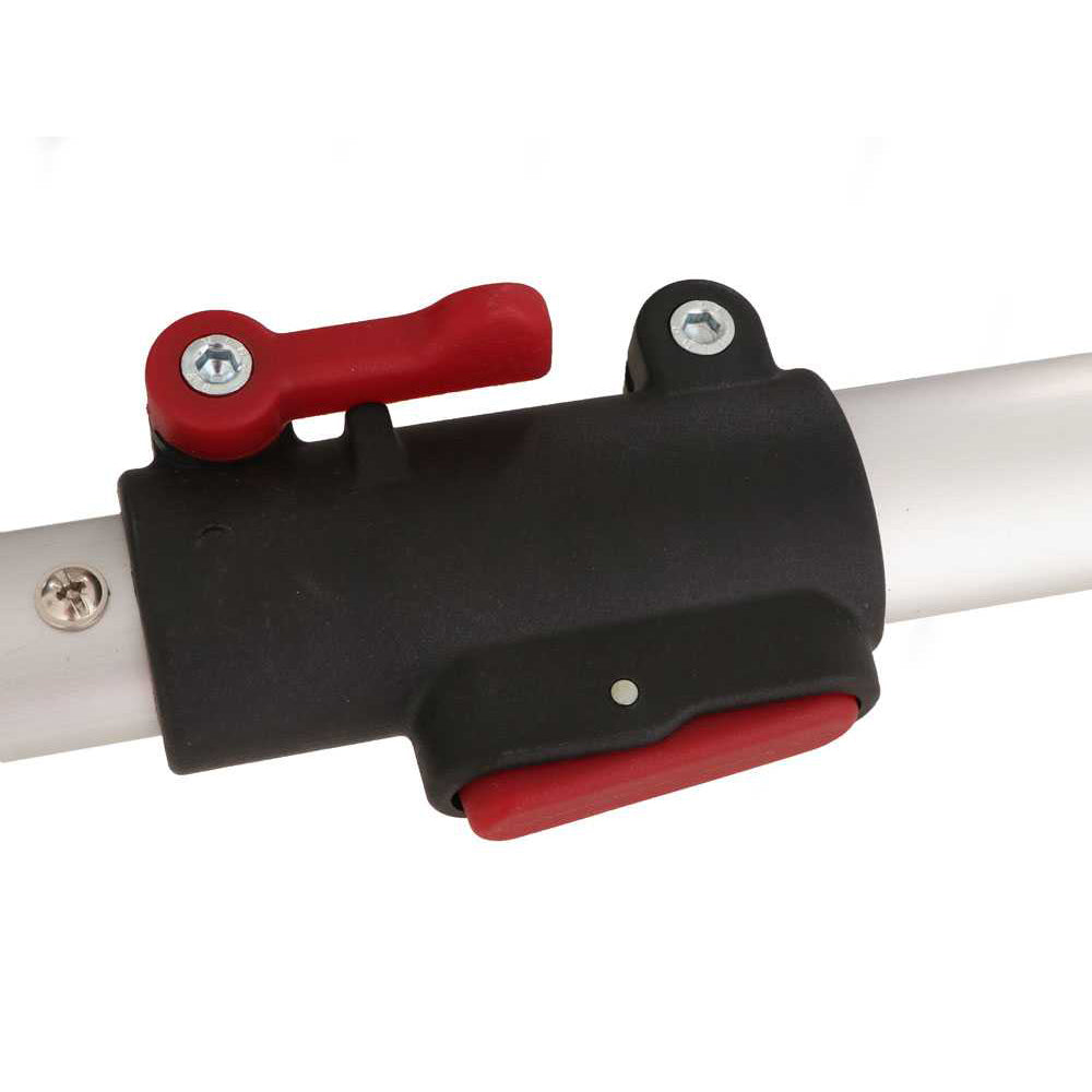 ASTA ALLUMINIO TELESCOPICA OVALE ALLUNGABILE 2,17-4m ANTISCIVOLO ART.24 ARCHMAN