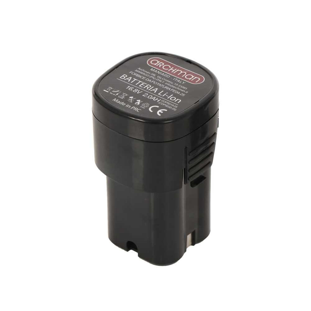BATTERIA RICARICABILE 16,8V 2Ah RICAMBIO PER FORBICE A BATTERIA FE04-25 ARCHMAN