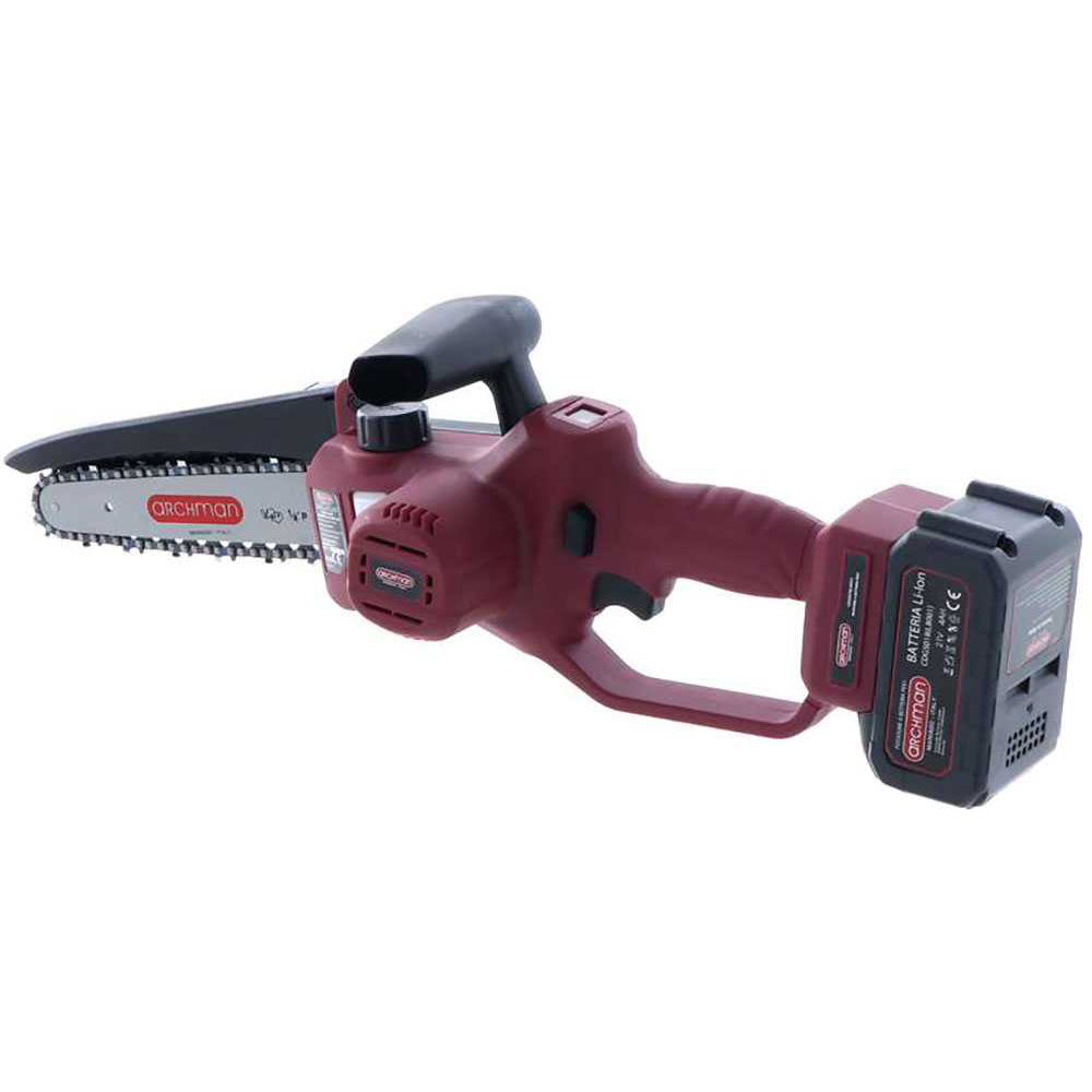 POTATORE SEGHETTO MOTOSEGA A BATTERIA 21V+2 BATT. 4Ah 20cm Ø160mm PE01X ARCHMAN