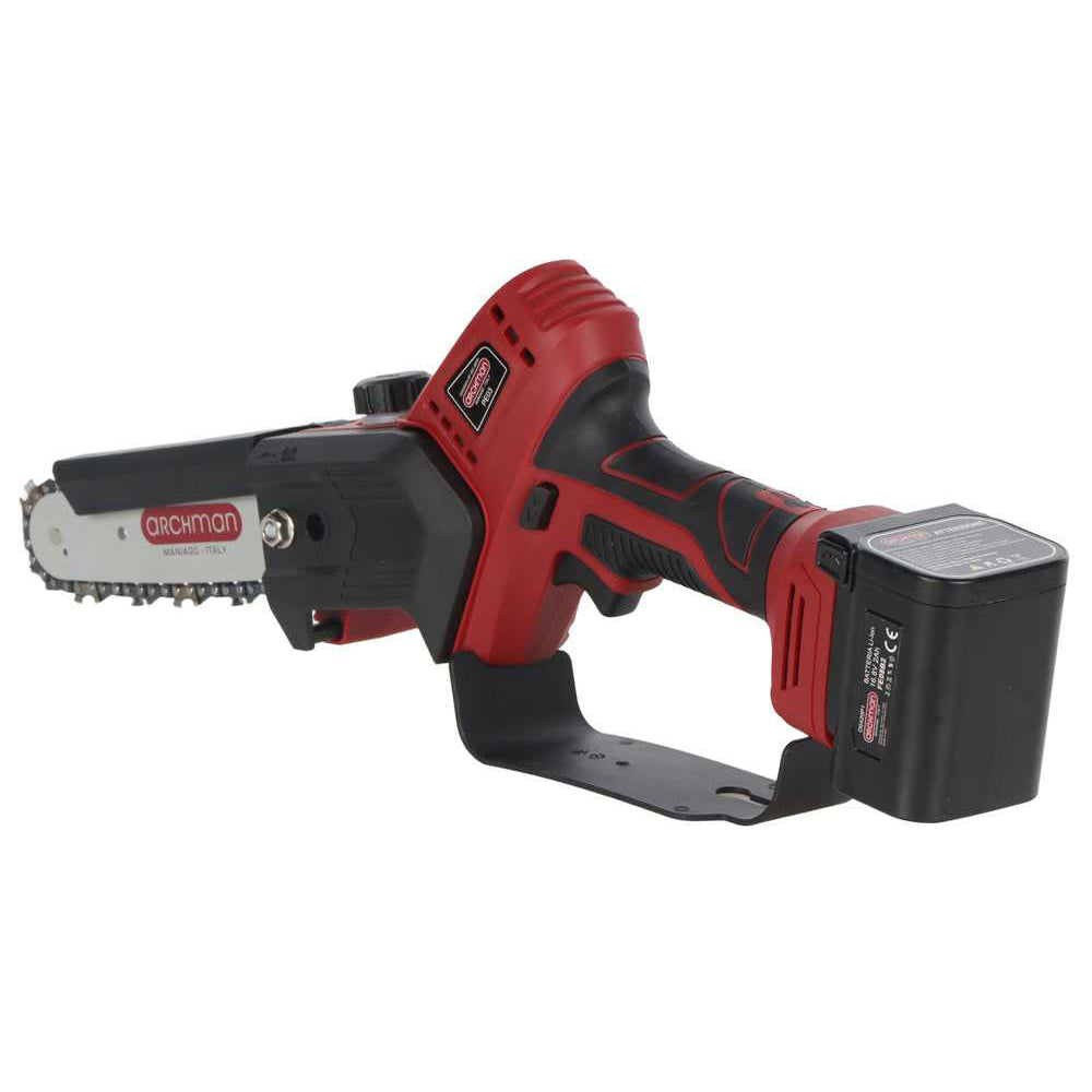 POTATORE SEGHETTO MOTOSEGA BATTERIA+2 BATT. 2-4Ah 16,8V 15cm Ø14cm PE03 ARCHMAN