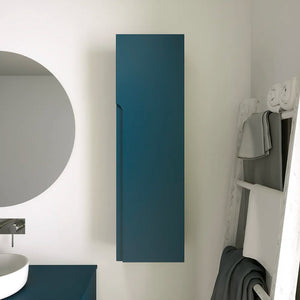 Colonna bagno sospesa altezza 100cm blu zaffiro reversibile | Ardenne