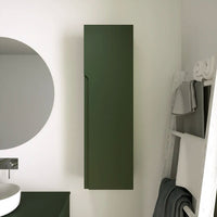 Colonna bagno sospesa altezza 100cm verde foresta reversibile | Ardenne