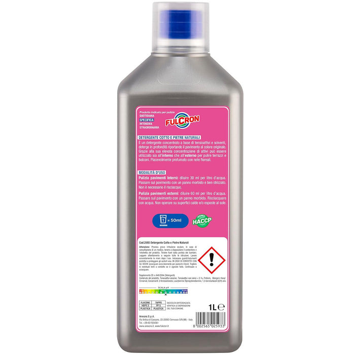 Arexons Fulcron Detergente Concentrato Cotto E Pietre 1 Lt