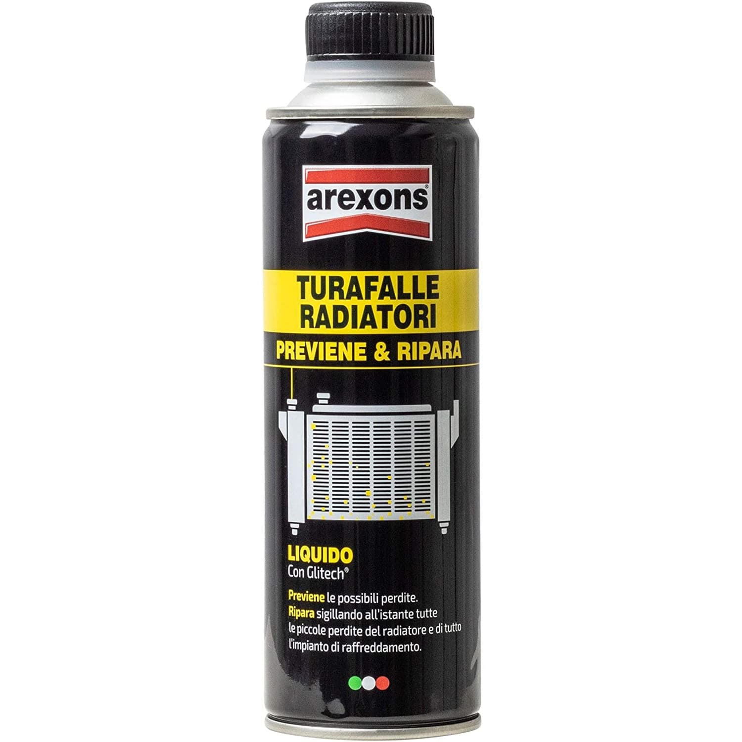 Arexons Liquido Per Radiatori 300 Ml Turafalle Radiatore Auto Sigilla Perdite Radiatore
