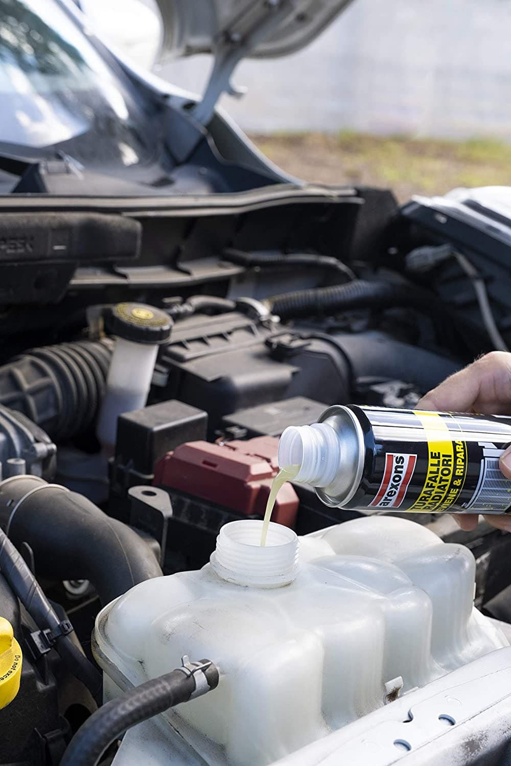 Arexons Liquido Per Radiatori 300 Ml Turafalle Radiatore Auto Sigilla Perdite Radiatore
