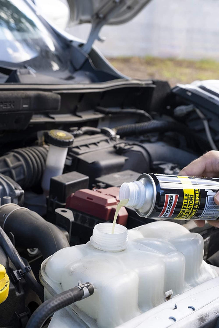 Arexons Liquido Per Radiatori 300 Ml Turafalle Radiatore Auto Sigilla Perdite Radiatore
