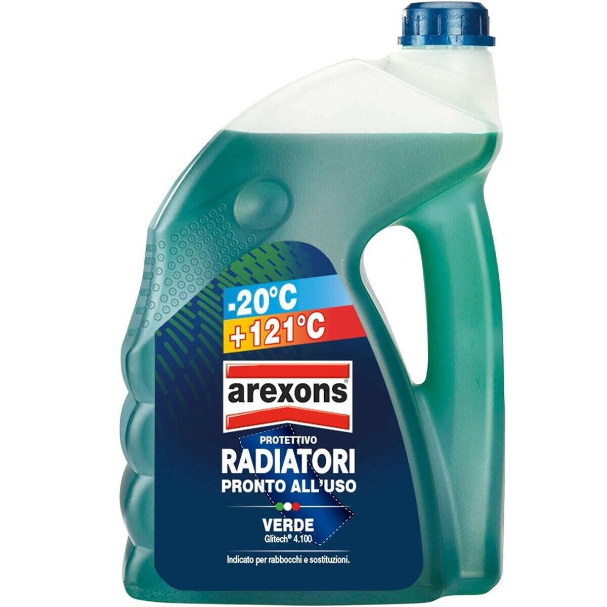 Arexons Protettivo Radiatori -20?; Liquido Per Radiatori - Verde - 4;5 L