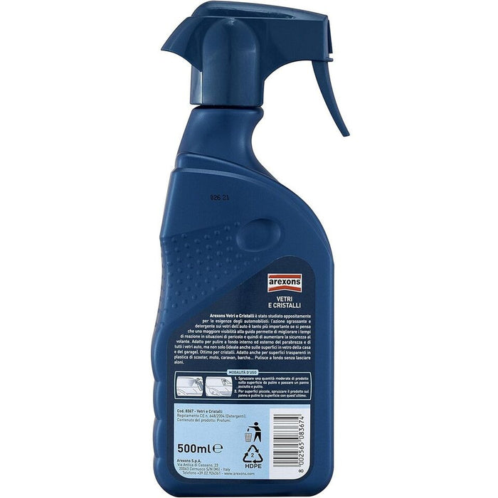 Arexons Pulitore Auto Vetri E Cristalli 500ml
