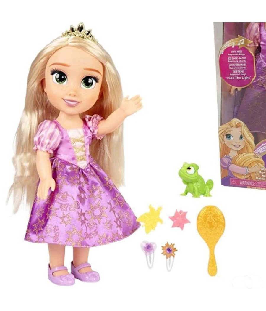 Principessa Disney Rapunzel 38 Cm Bambola Parlante Raperonzolo Canta I ...